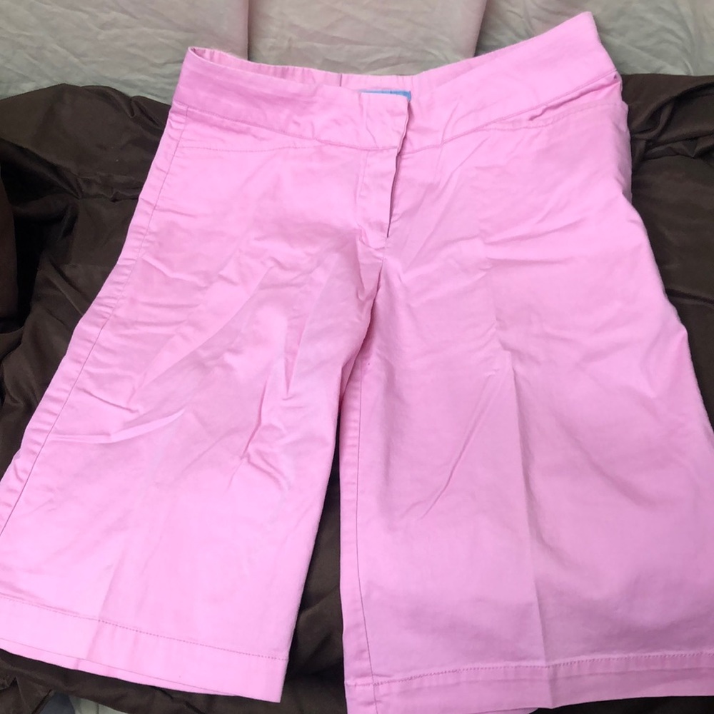 Meridian Blue Pink Bermuda shorts